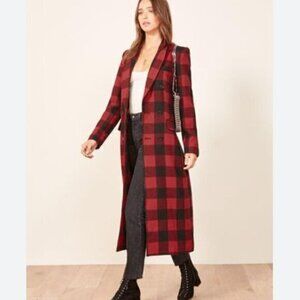 Reformation Middlebury Coat In Buffalo